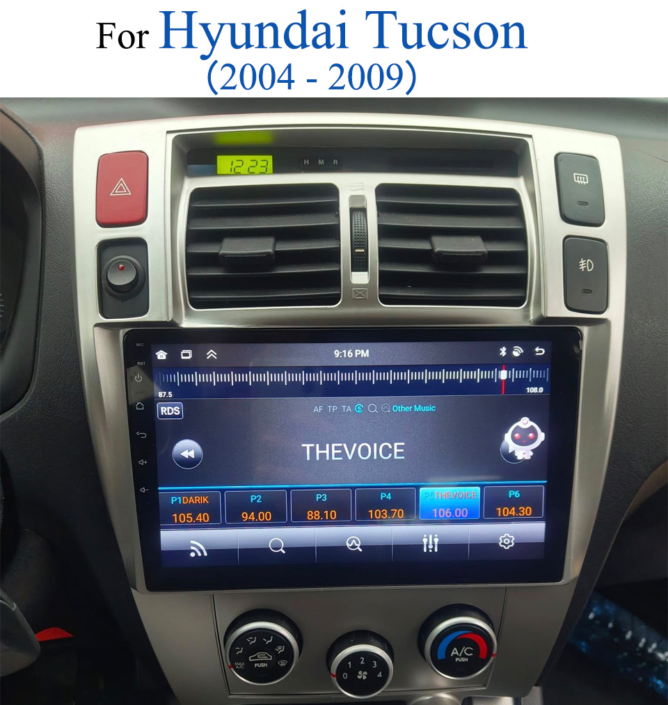 Audio Music To Text - Car Radio Stereo For Hyundai Tucson