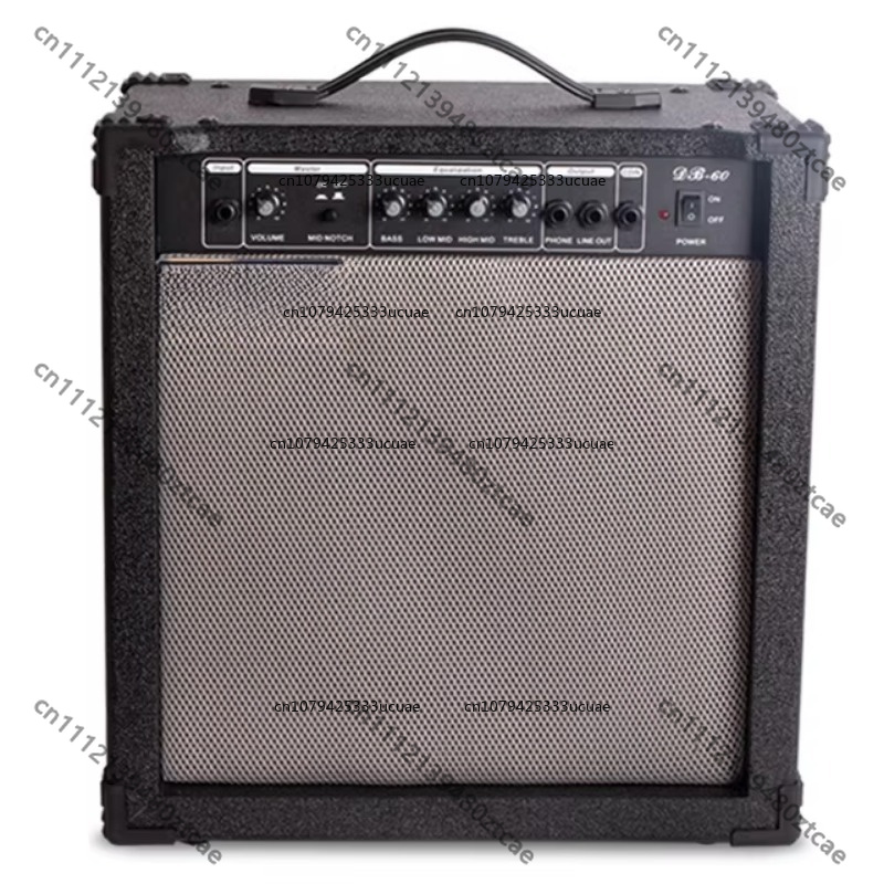 Audio Music Instrumental - 60W Electric Bass Guitar Amplifier Portable