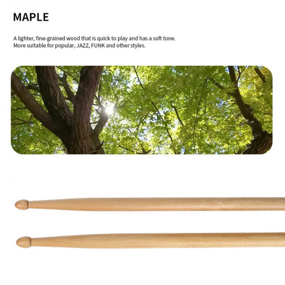 Drum Stick 5A - Classic 5A/7A Drum Sticks 1 Pair