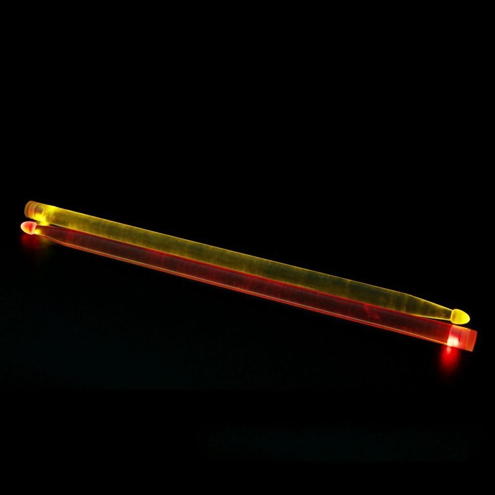2Pcs Colorful 5A Luminous Drum - Drum Stick 5A recension och pris