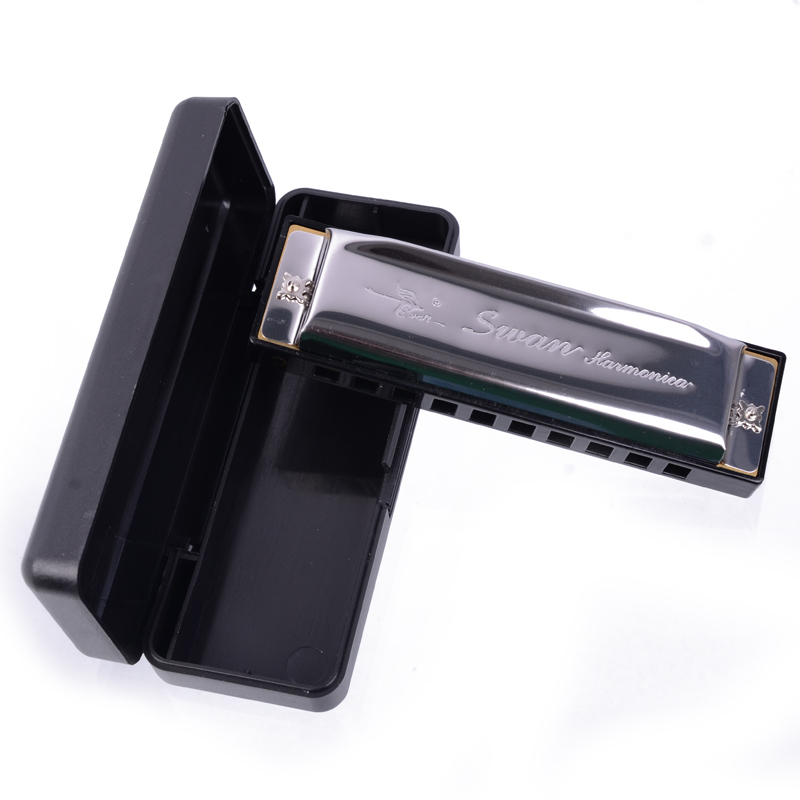 SWAN Harmonica BLUES  SW1020-1 - Harmonica 10 Hole recension och pris