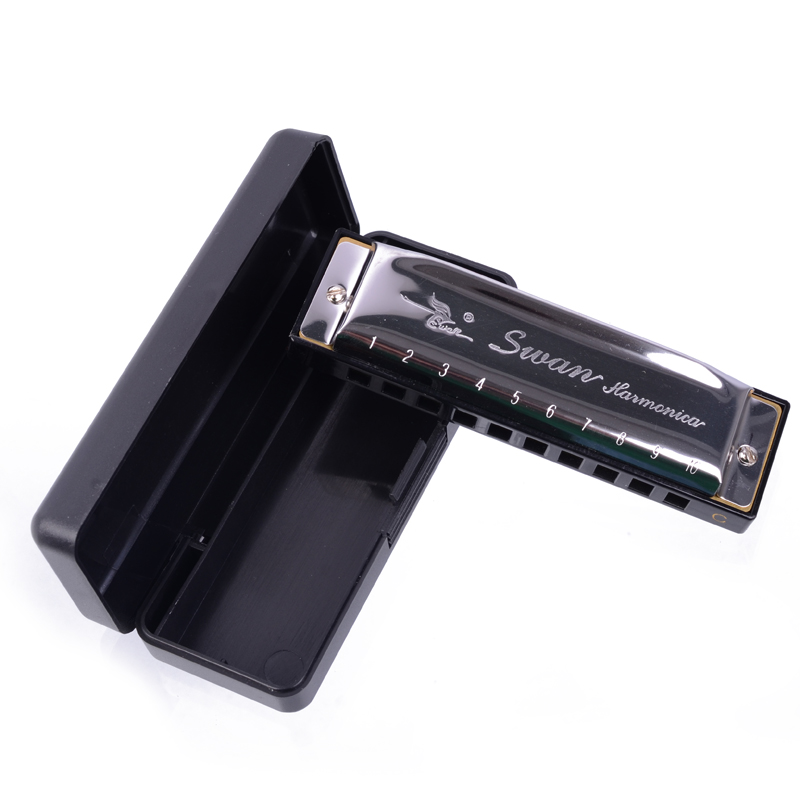 SWAN Harmonica BLUES  SW1020-1 - Harmonica 10 Hole recension och pris