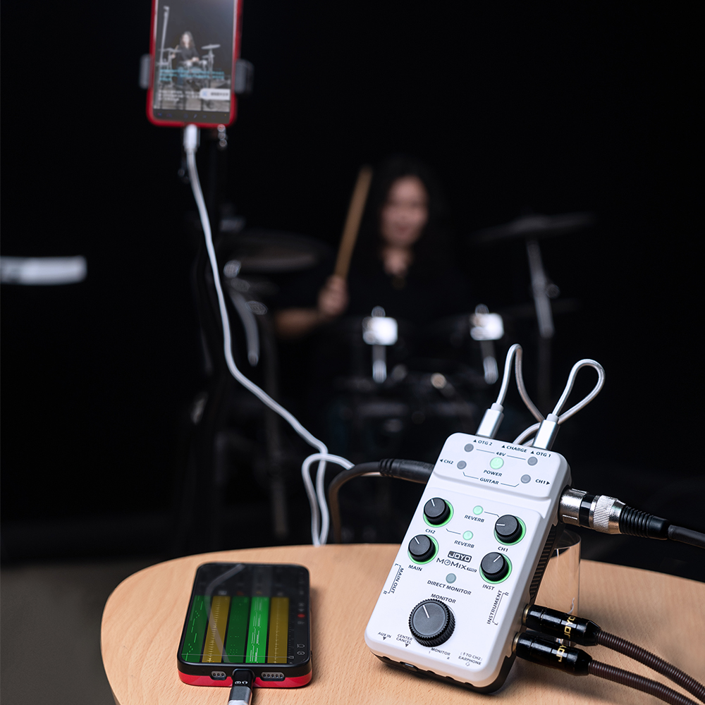 JOYO Audio Mixer MOMIX PRO Sui - Audio Music Instrumental recension och pris