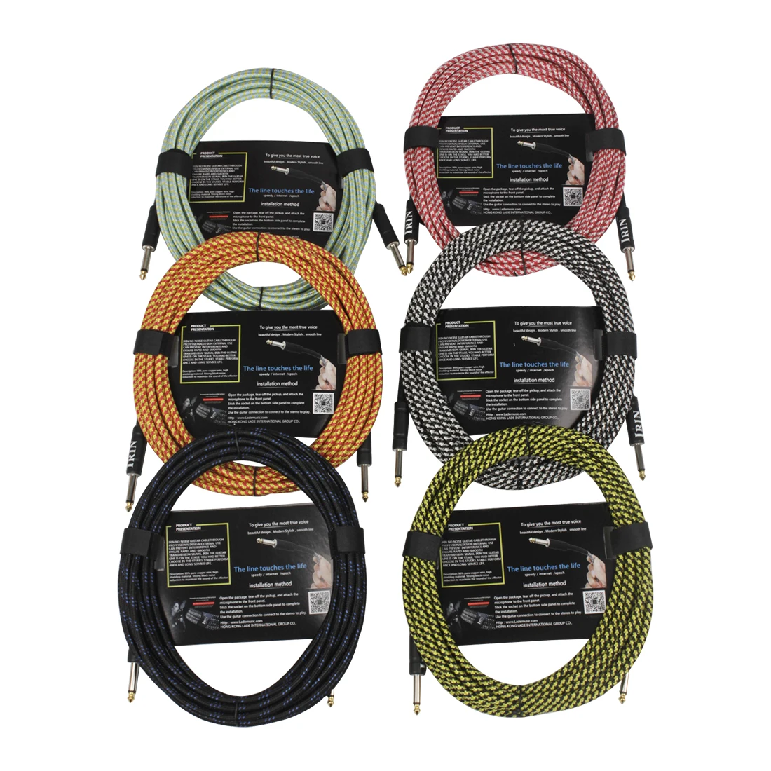 IRIN 3M/6M/10M Audio Cable 6.5 - Audio Music Instrumental recension och pris
