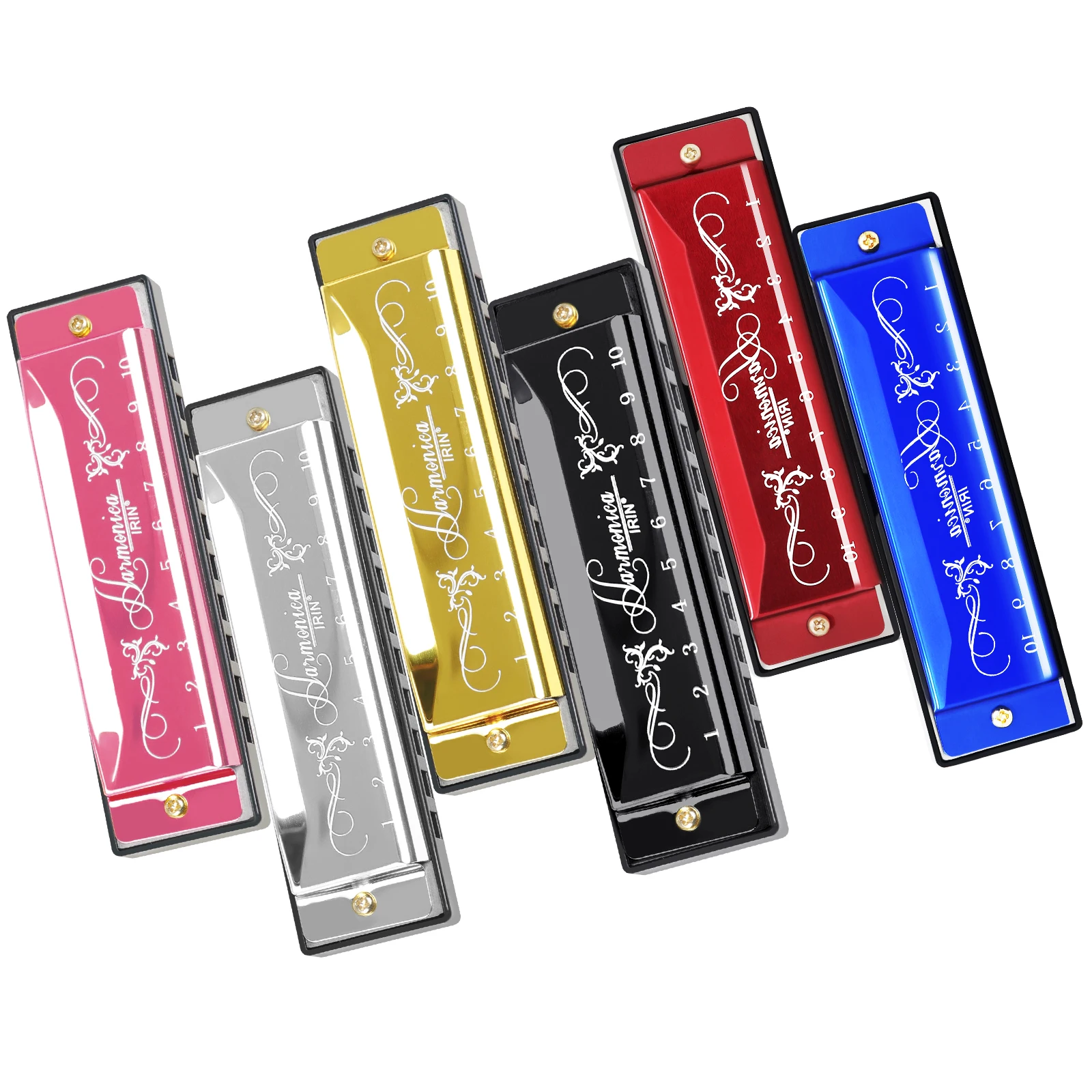 IRIN 10 Hole 20 Tone Harmonica - Harmonica 10 Hole recension och pris