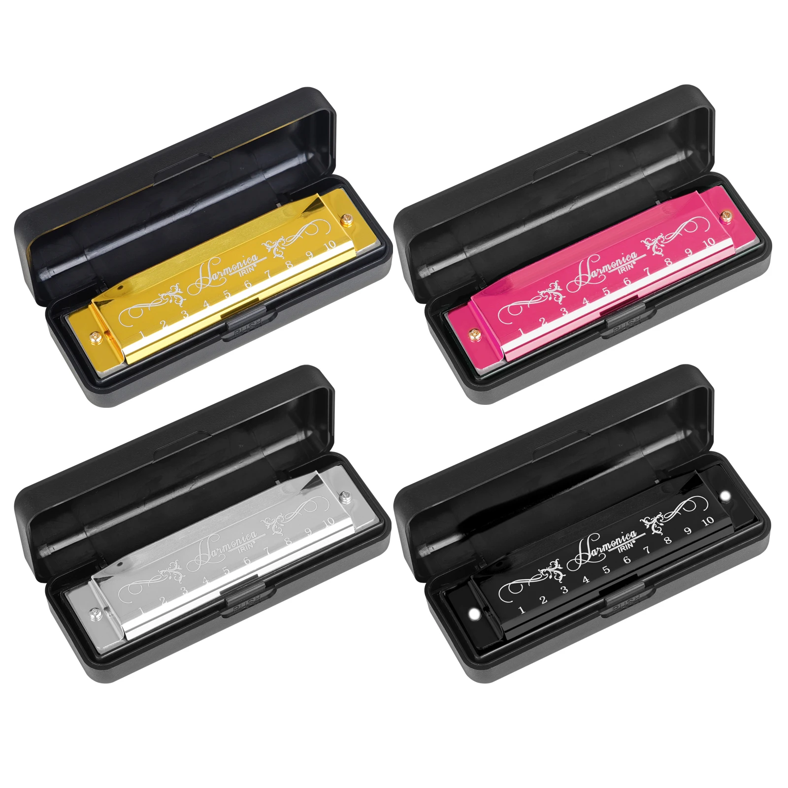 IRIN 10 Hole 20 Tone Harmonica - Harmonica 10 Hole recension och pris
