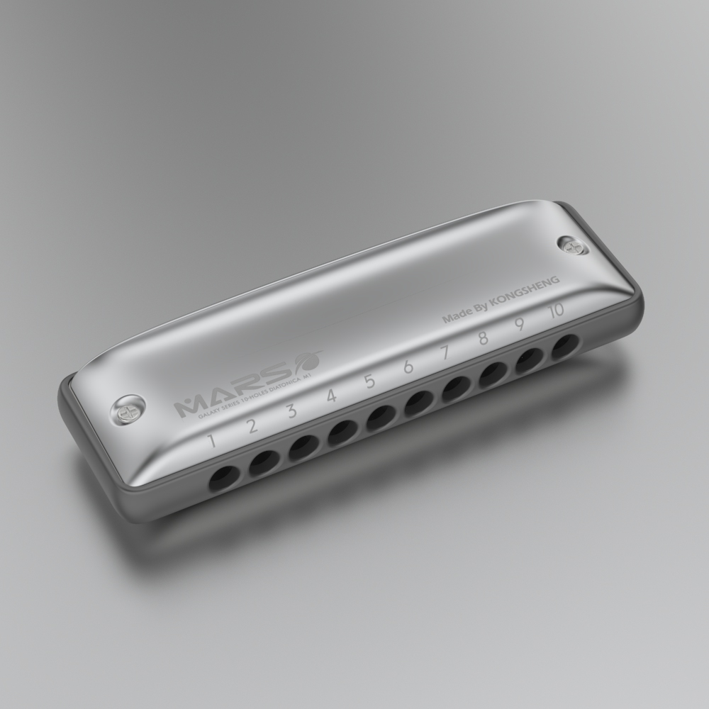 KONGSHENG M1MARS Round Hole 10 - Harmonica 10 Hole recension och pris