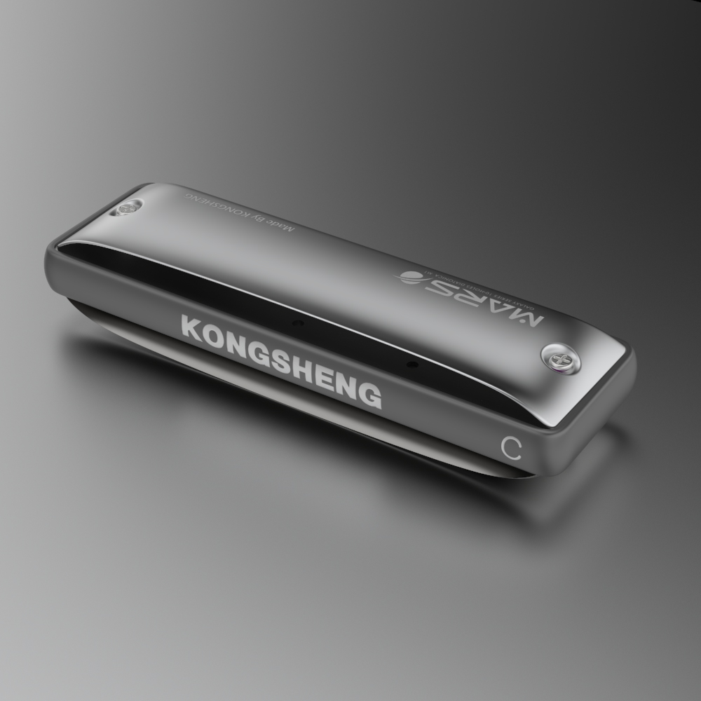 KONGSHENG M1MARS Round Hole 10 - Harmonica 10 Hole recension och pris