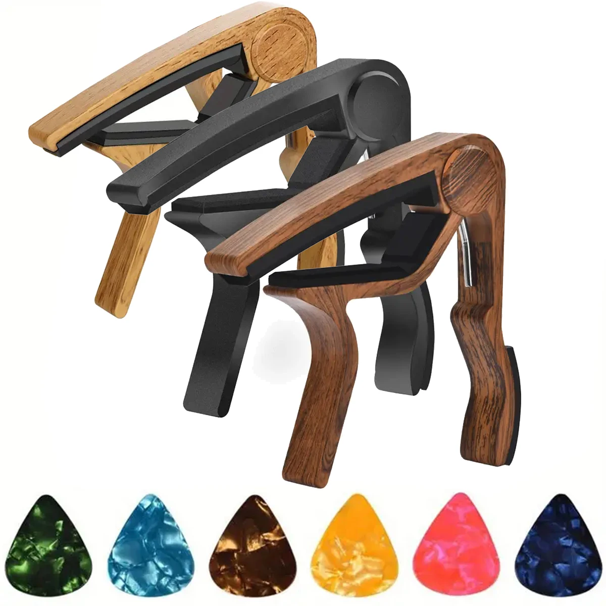 High-Quality Zinc Alloy Guitar - Guitar Capo Clip recension och pris