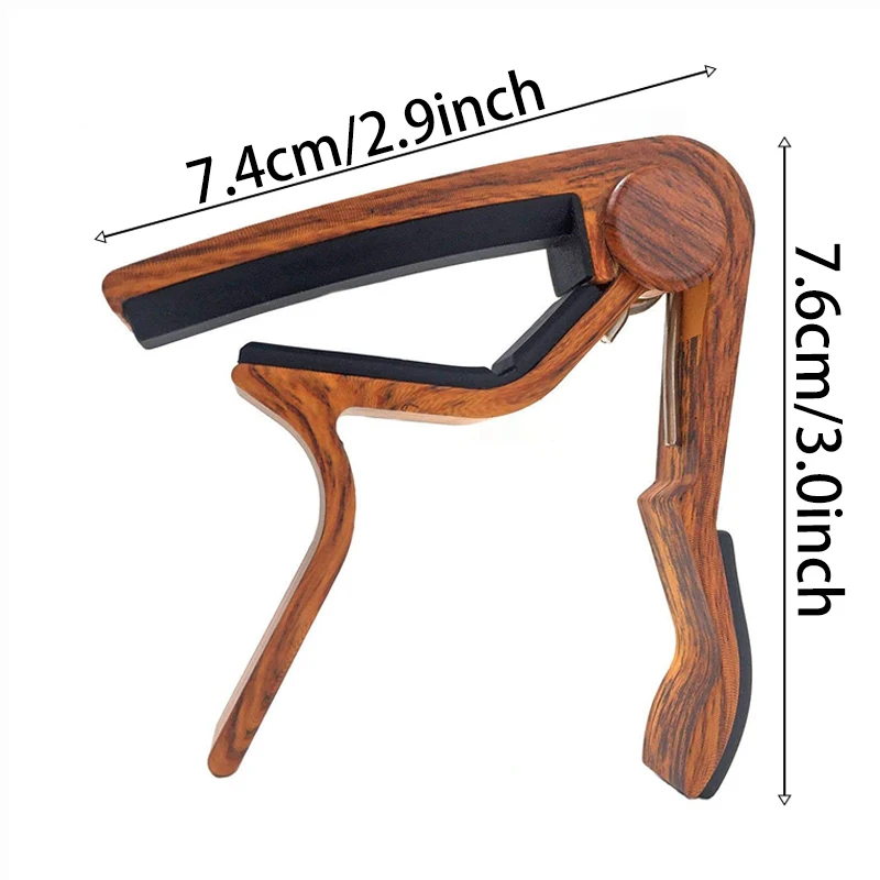 High-Quality Zinc Alloy Guitar - Guitar Capo Clip recension och pris