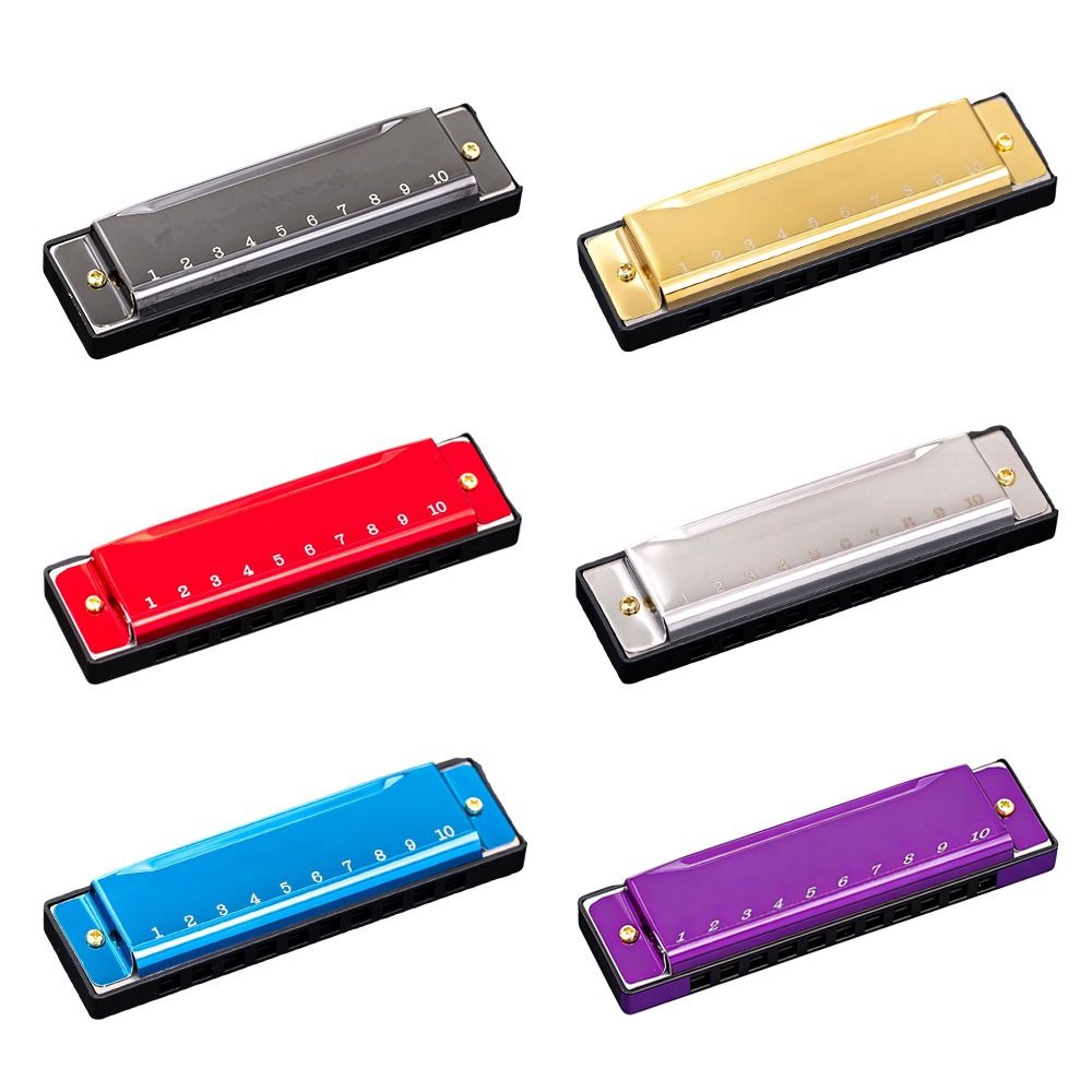 Portable Key of C 10 Hole Harm - Harmonica 10 Hole recension och pris