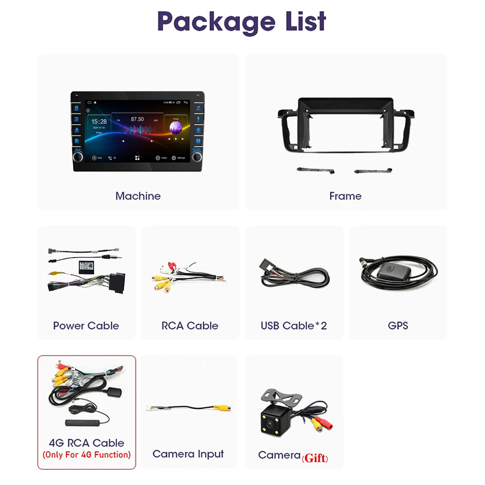 8G Ram 128GB Android 14 Car Ra - Audio Music To Text recension och pris