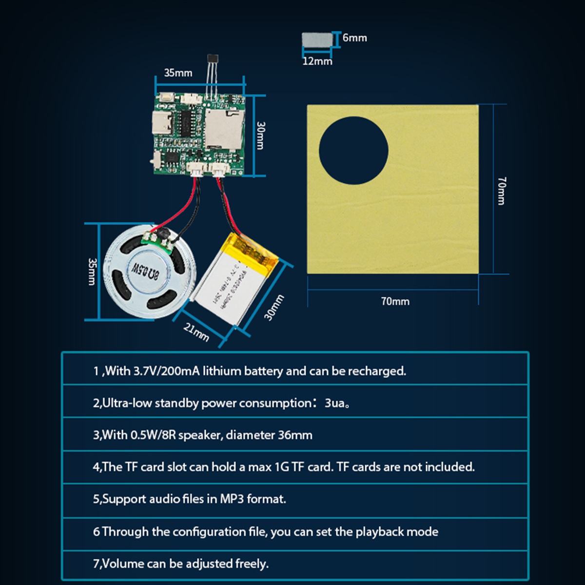 Programmable Sound Recorder Mo - Audio Music Free Download recension och pris