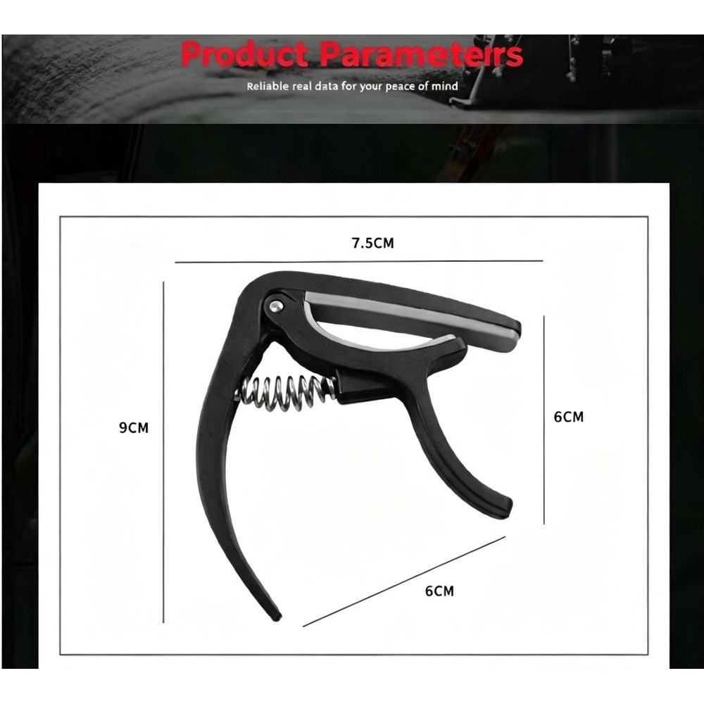 2 in 1 Guitar Capo with Bridge - Guitar Capo Clip recension och pris