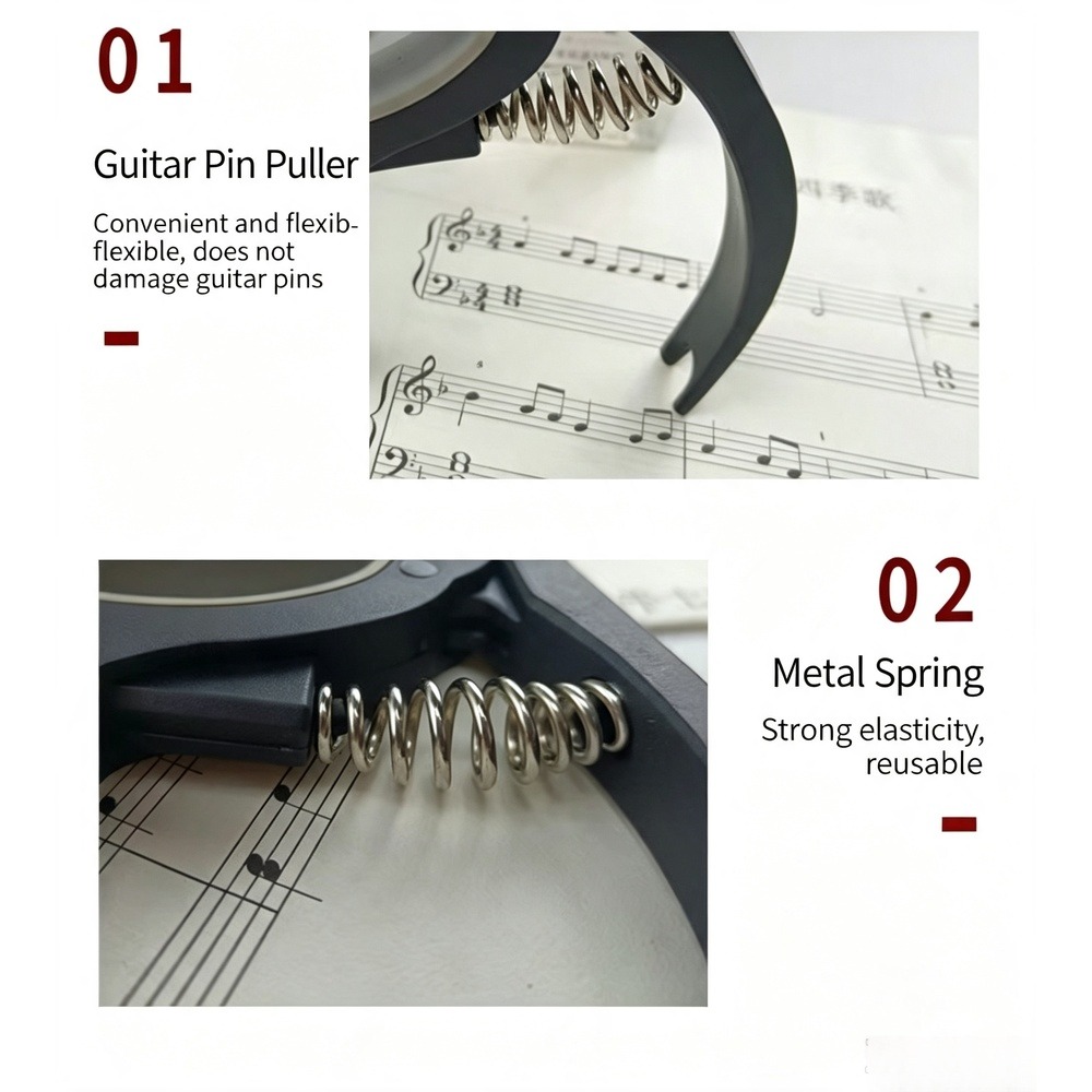 2 in 1 Guitar Capo with Bridge - Guitar Capo Clip recension och pris