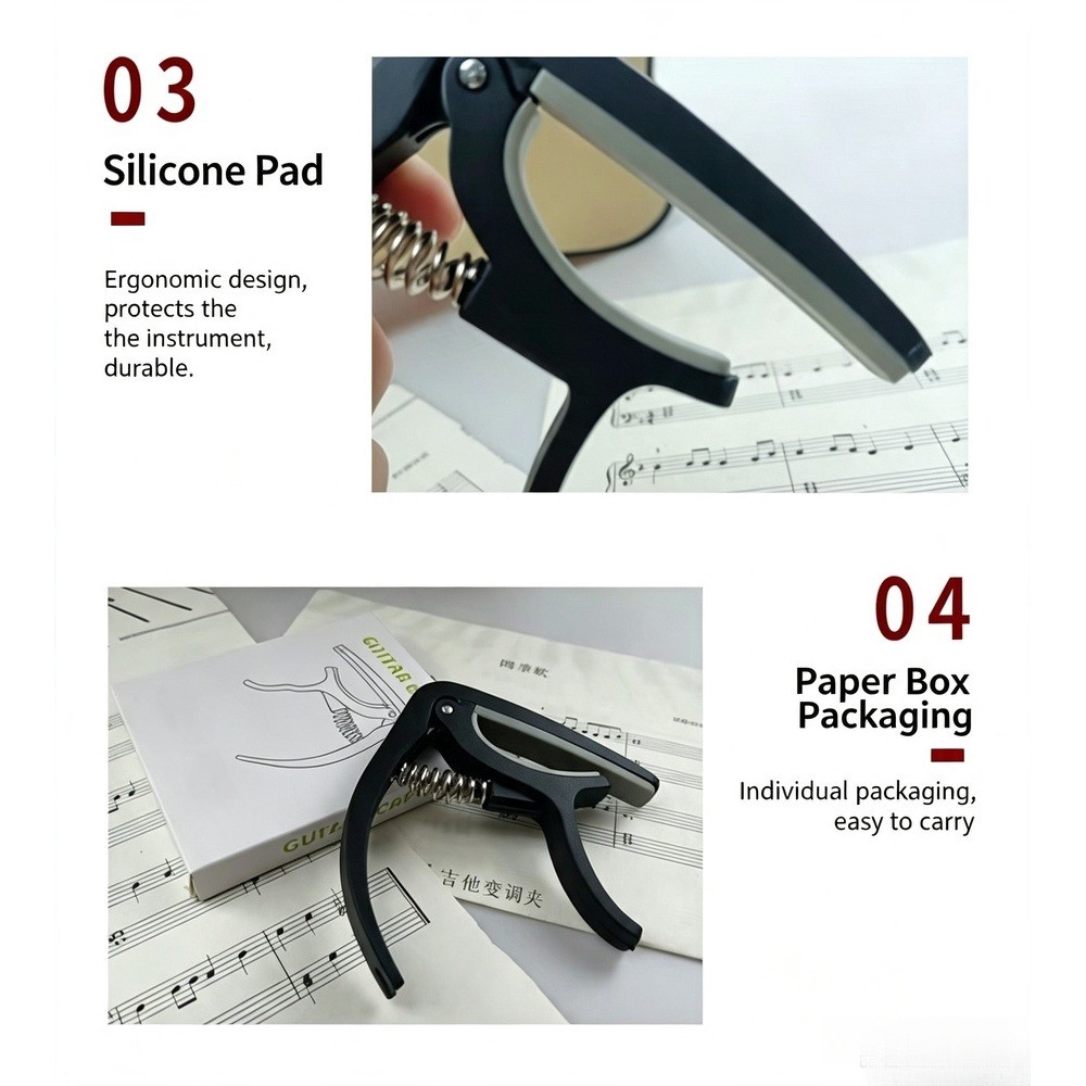 2 in 1 Guitar Capo with Bridge - Guitar Capo Clip recension och pris