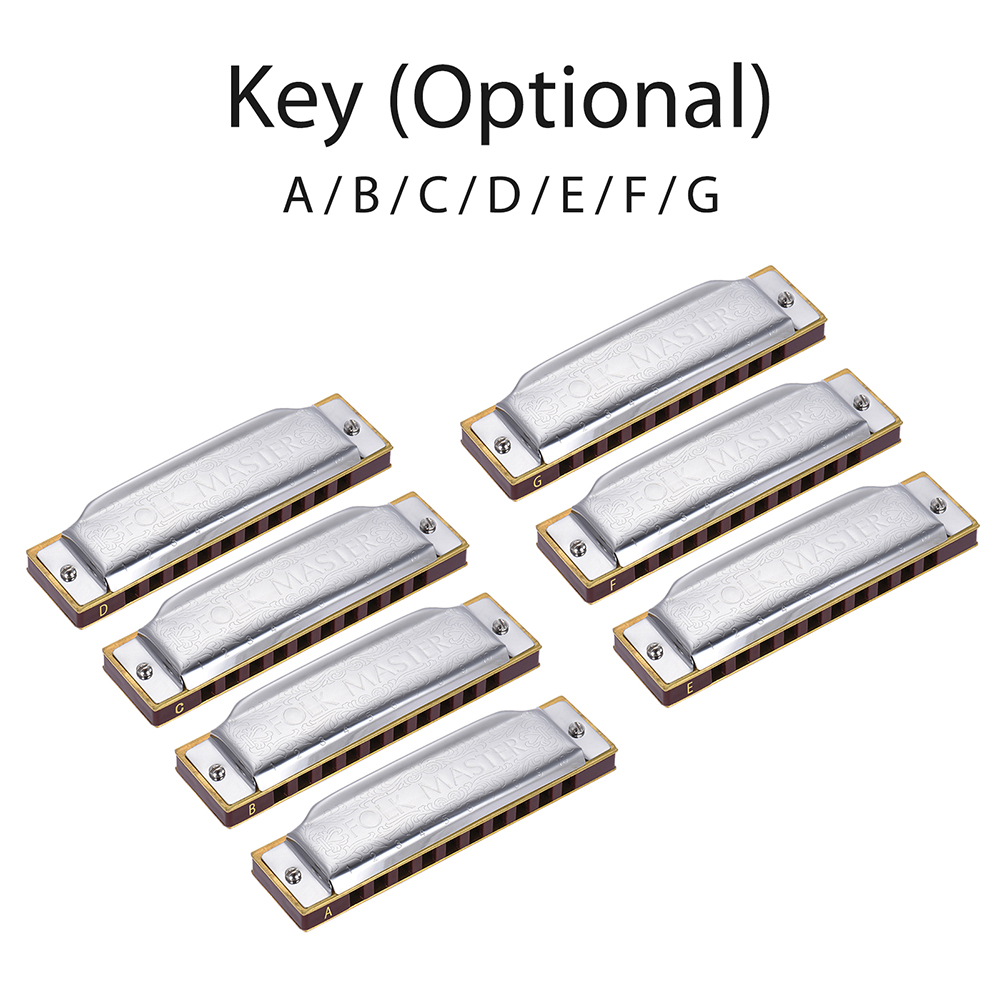 SUZUKI Folkmaster Blues Harmon - Harmonica 10 Hole recension och pris