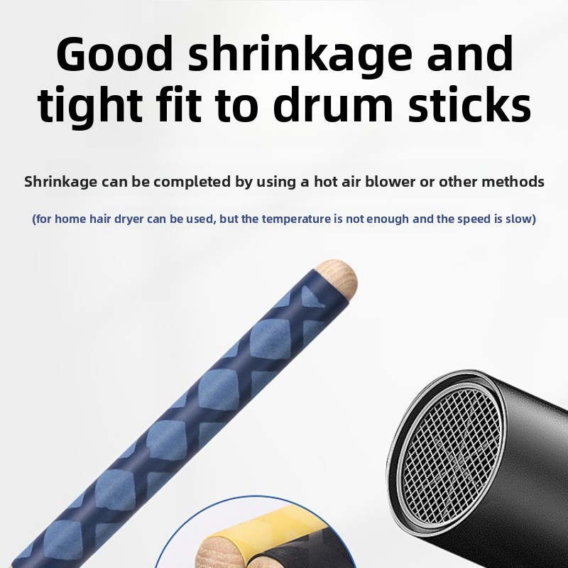 2Pcs Drum Stick Grips Drumstic - Drum Stick 5A recension och pris