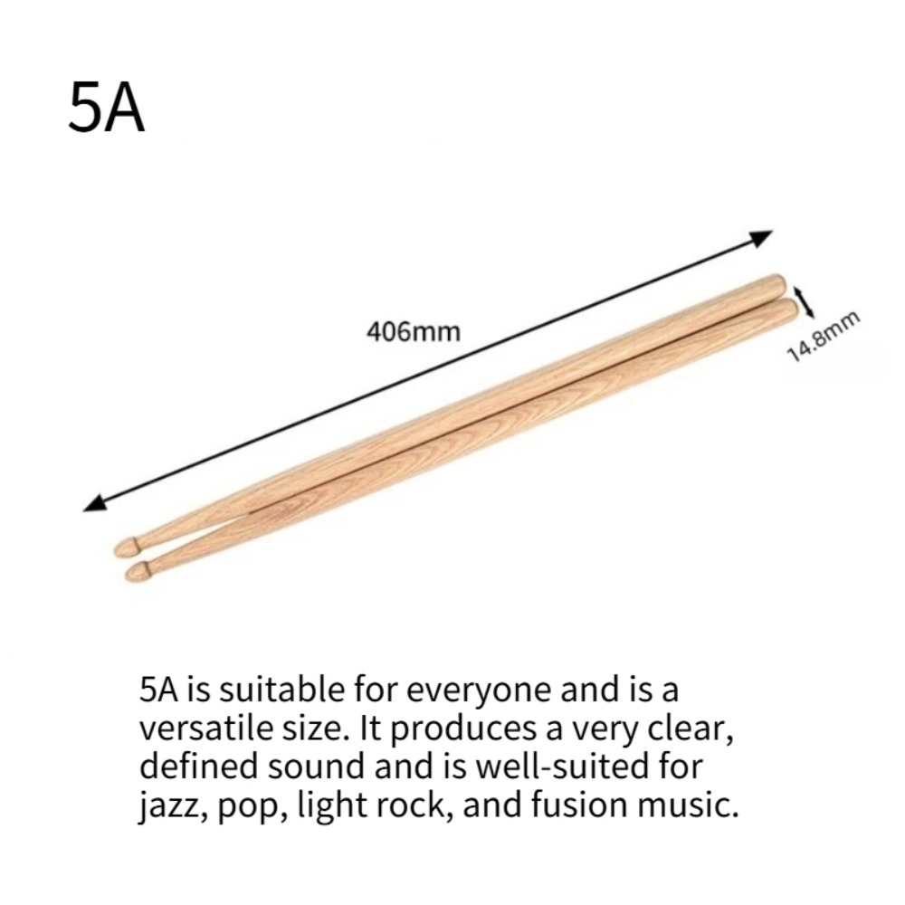 1 Pairs Maple Drum Stick 5A Wa - Drum Stick 5A recension och pris