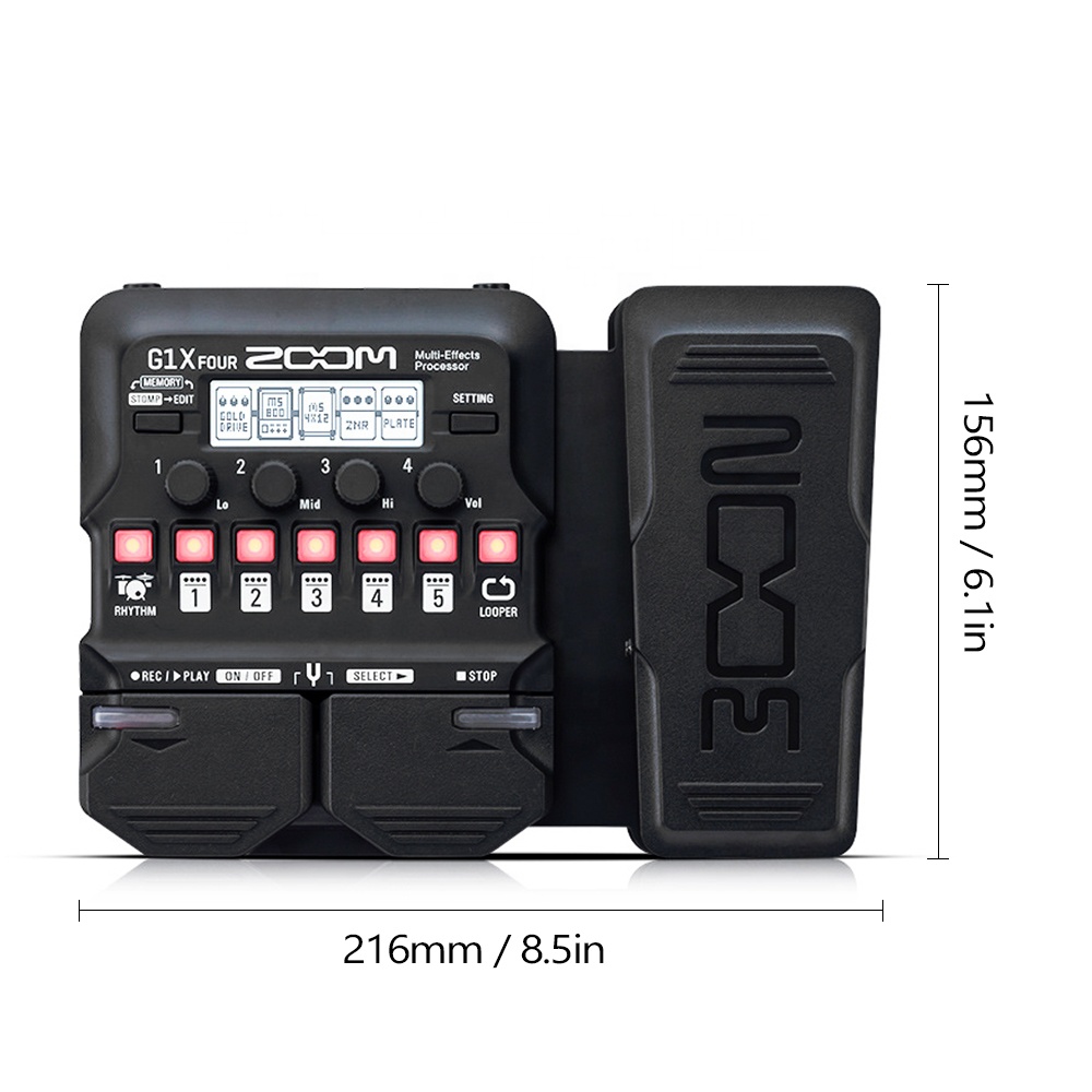 Four Electric Guitar Multi Eff - Audio Music Effect recension och pris