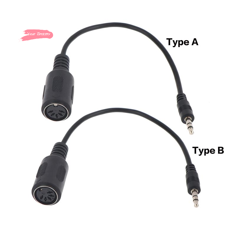 Y-MIDI Din 5 To 3.5mm TRS Conv - Audio Music Instrumental recension och pris