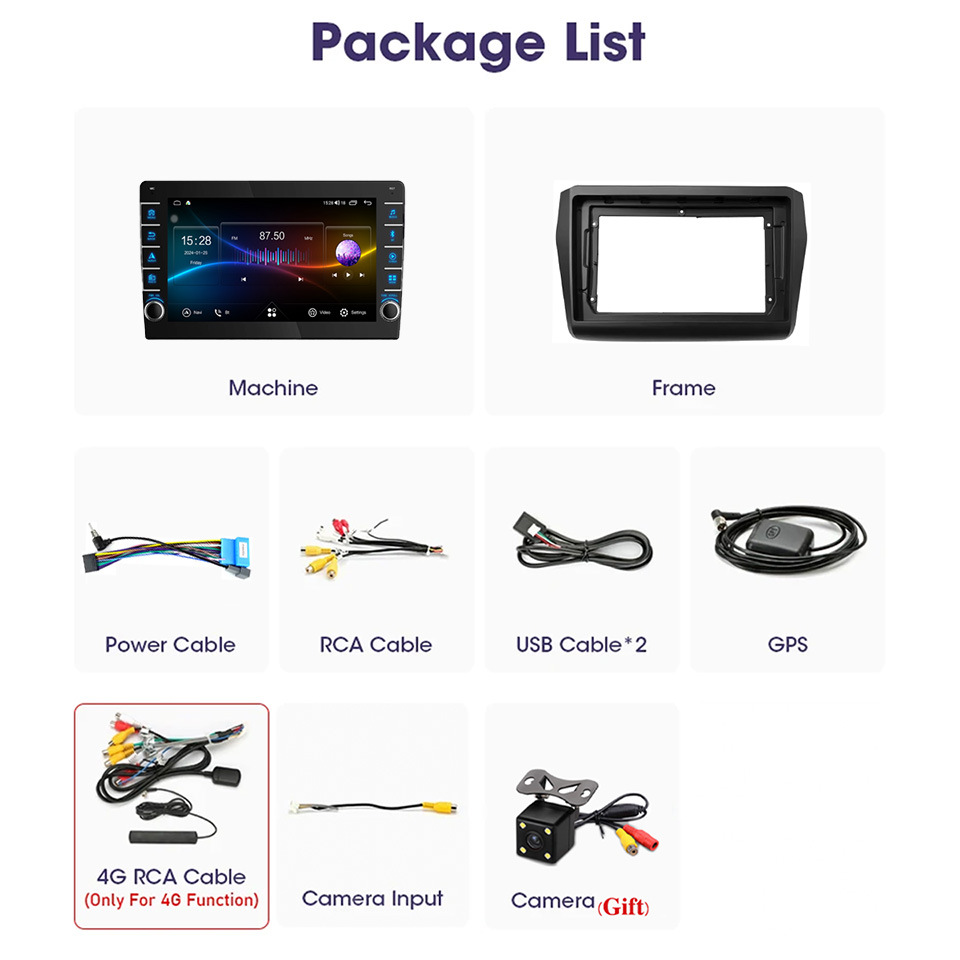 8G Ram 128GB Android 14 Car Ra - Audio Music To Text recension och pris