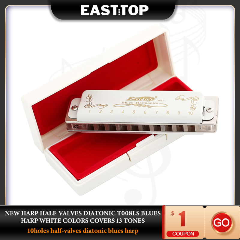 EASTTOP T008LS 10 Hole 20 Tone - Harmonica 10 Hole recension och pris