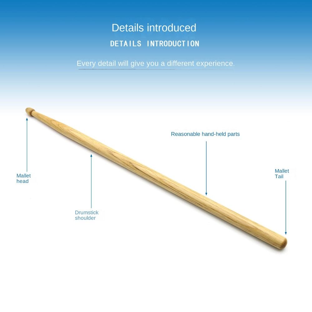 1 Pair 5A/7A Drum Sticks Class - Drum Stick 5A recension och pris
