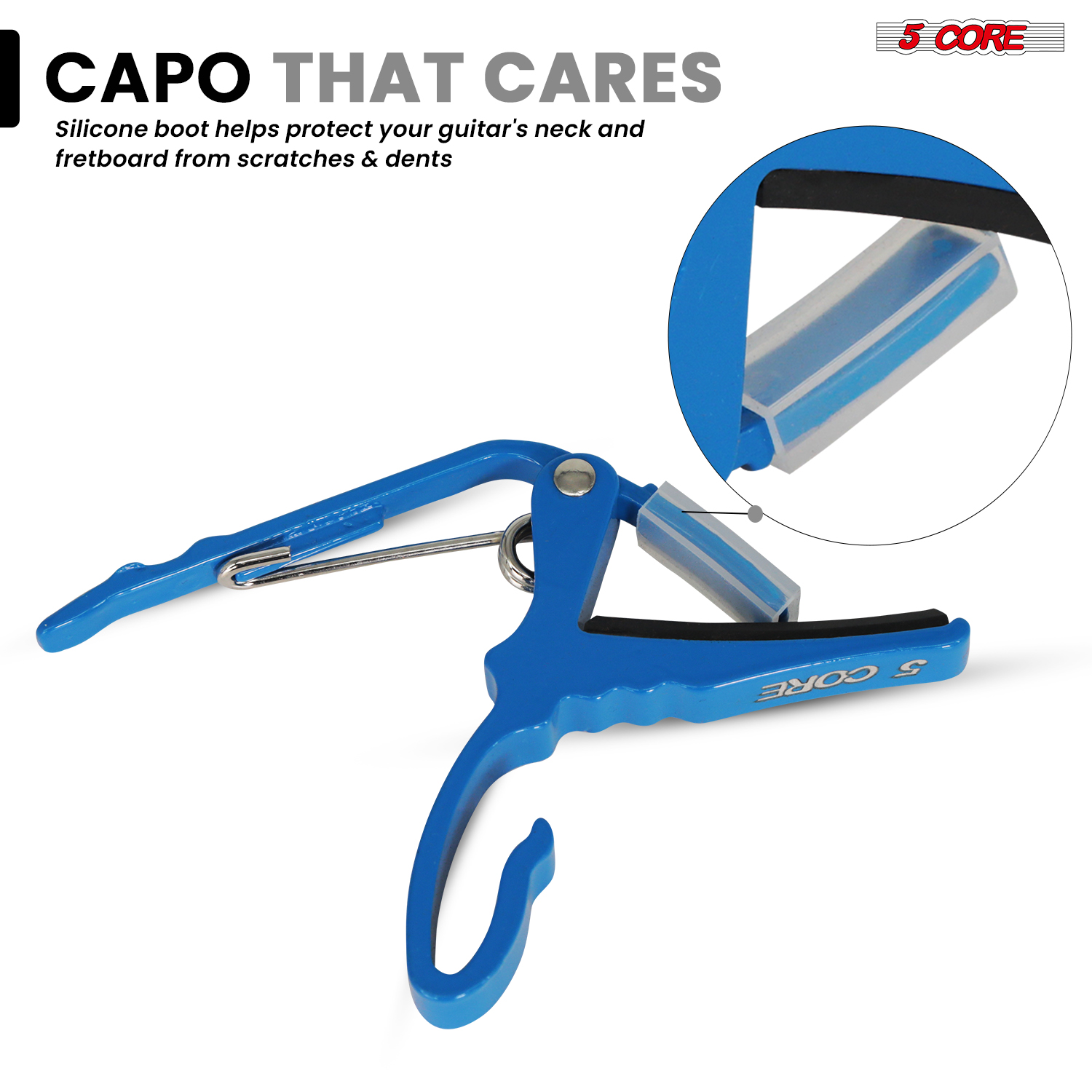 5Core Capo Acoustic Electric G - Guitar Capo Clip recension och pris