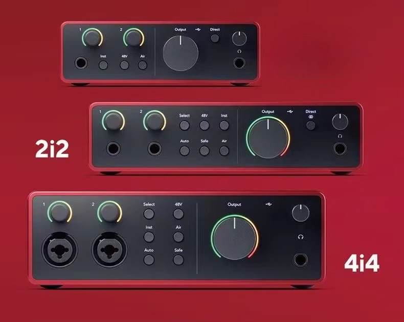 Forster Scarlet for 2i2 Quad G - Audio Music Instrumental recension och pris
