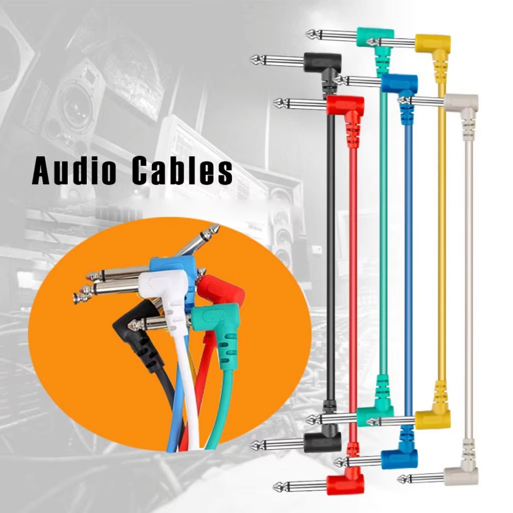 6pcs Audio Cable for Audio Ele - Audio Music Instrumental recension och pris