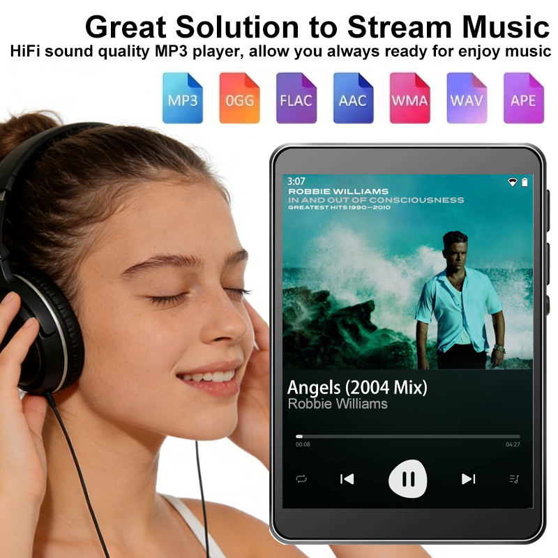 WiFi MP3 Player Andriod 10 Spo - Audio Music Free Download recension och pris