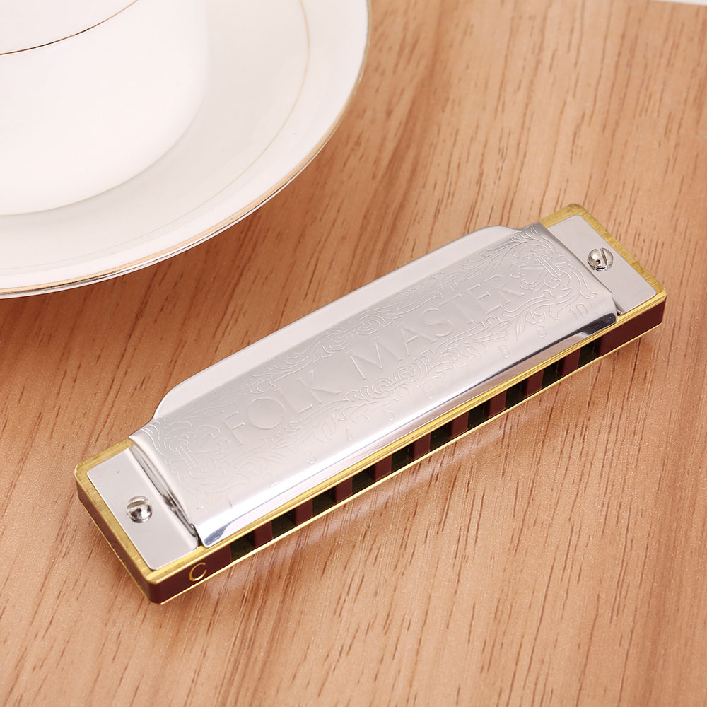 Harmonica Folk Master 1072 Sta - Harmonica 10 Hole recension och pris